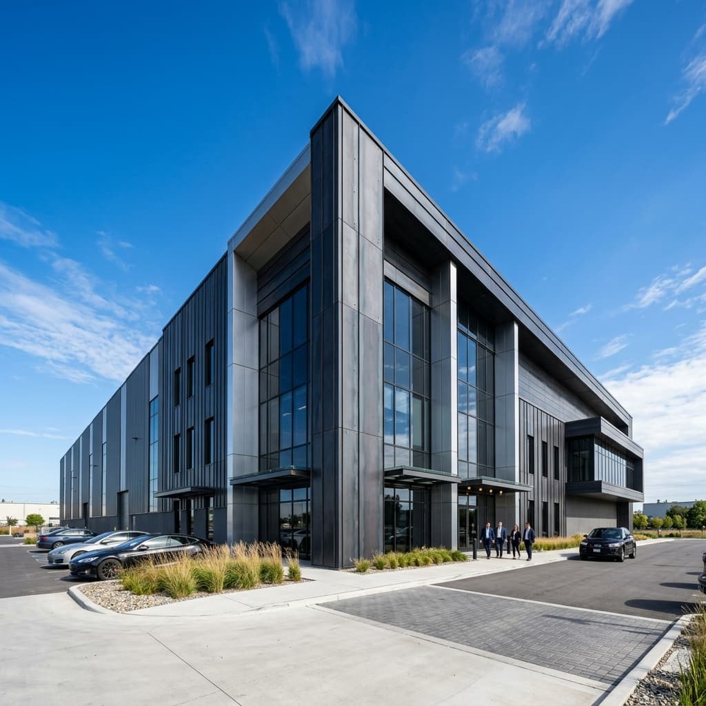 Modern Steel Wall Cladding