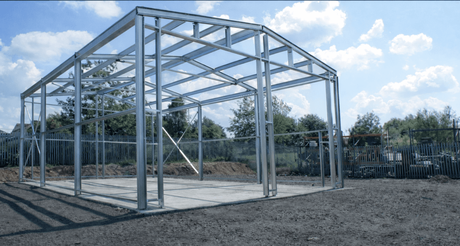 Made to measure steel frame structure kit